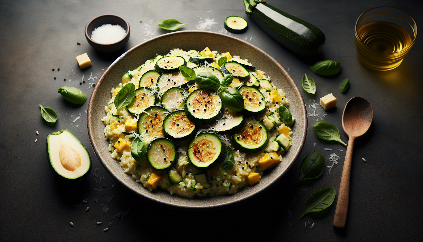 risotto alle zucchine